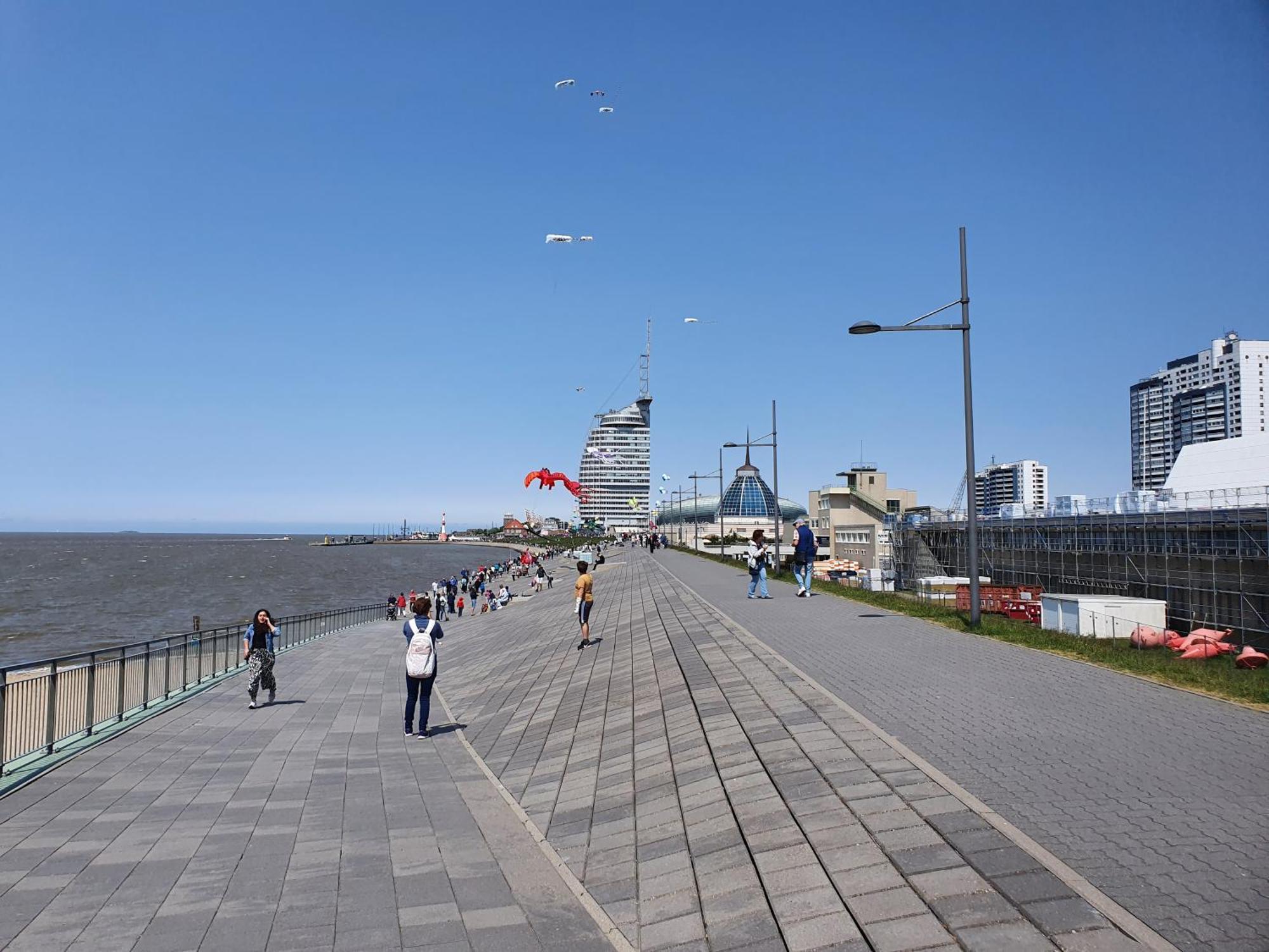 Moebeliertes Wohnen Auf Zeit Am Yachthafen Apartment เบรเมอร์ฮาเฟิน ภายนอก รูปภาพ